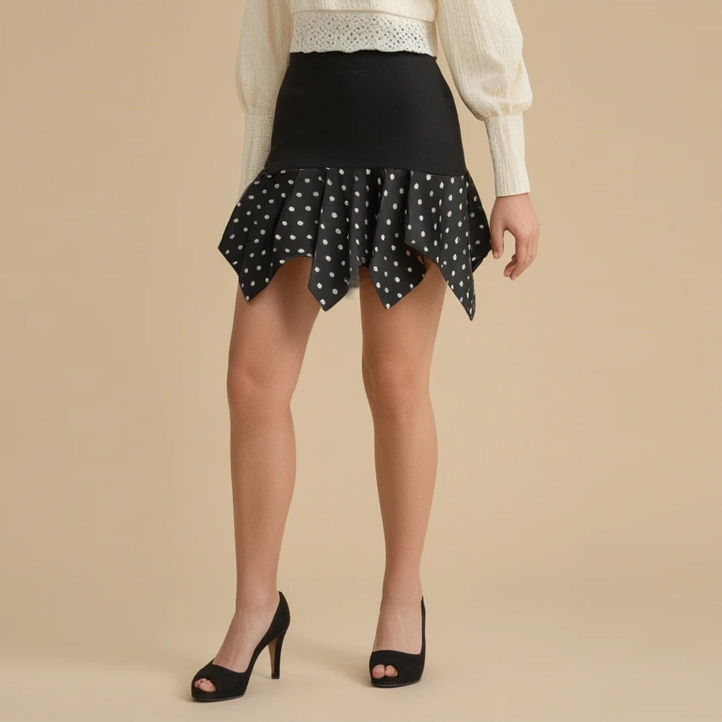 Frill Skirt Sewing Pattern, Size 6 - 20