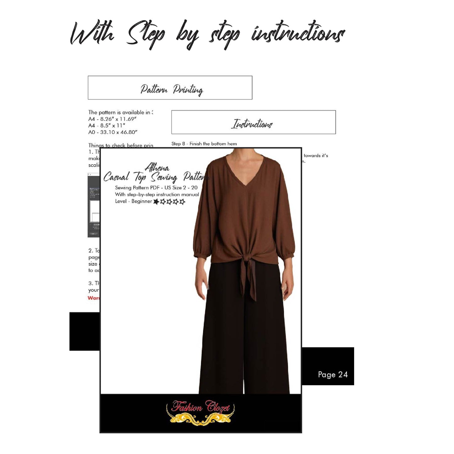 Sewing Patterns for Women's Tops