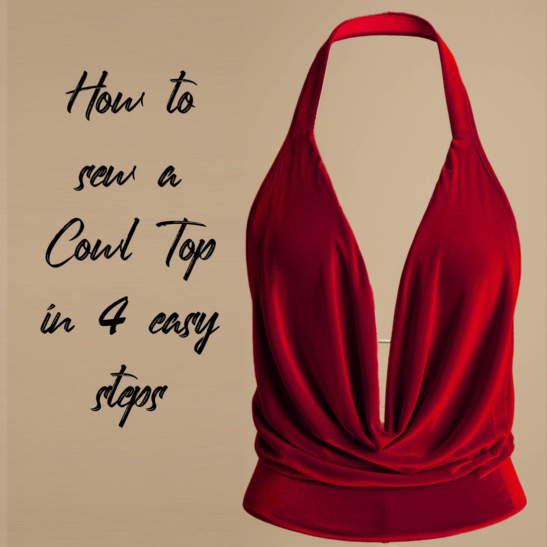 The Step-by-Step Guide to Sewing the Cowl Blouse Everyone’s Buying