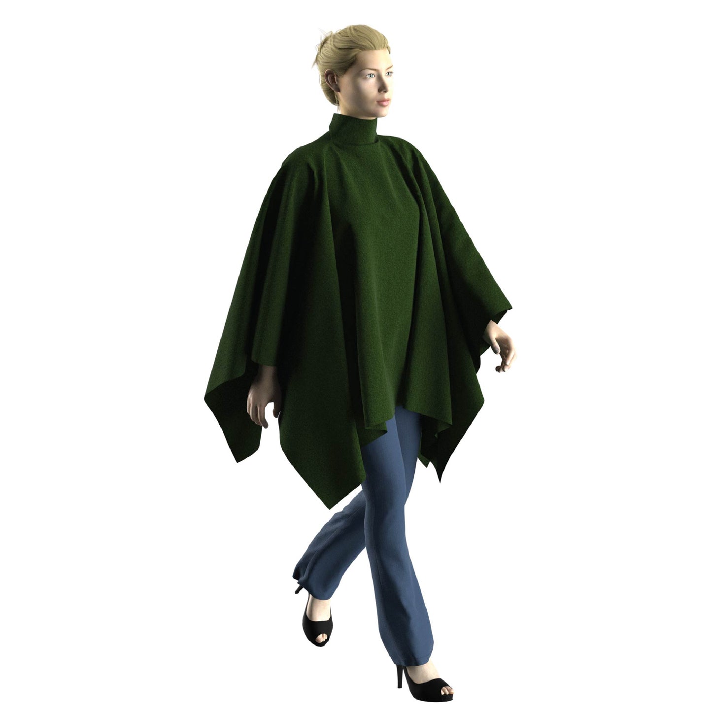 Unisex Poncho Cape Sewing Pattern