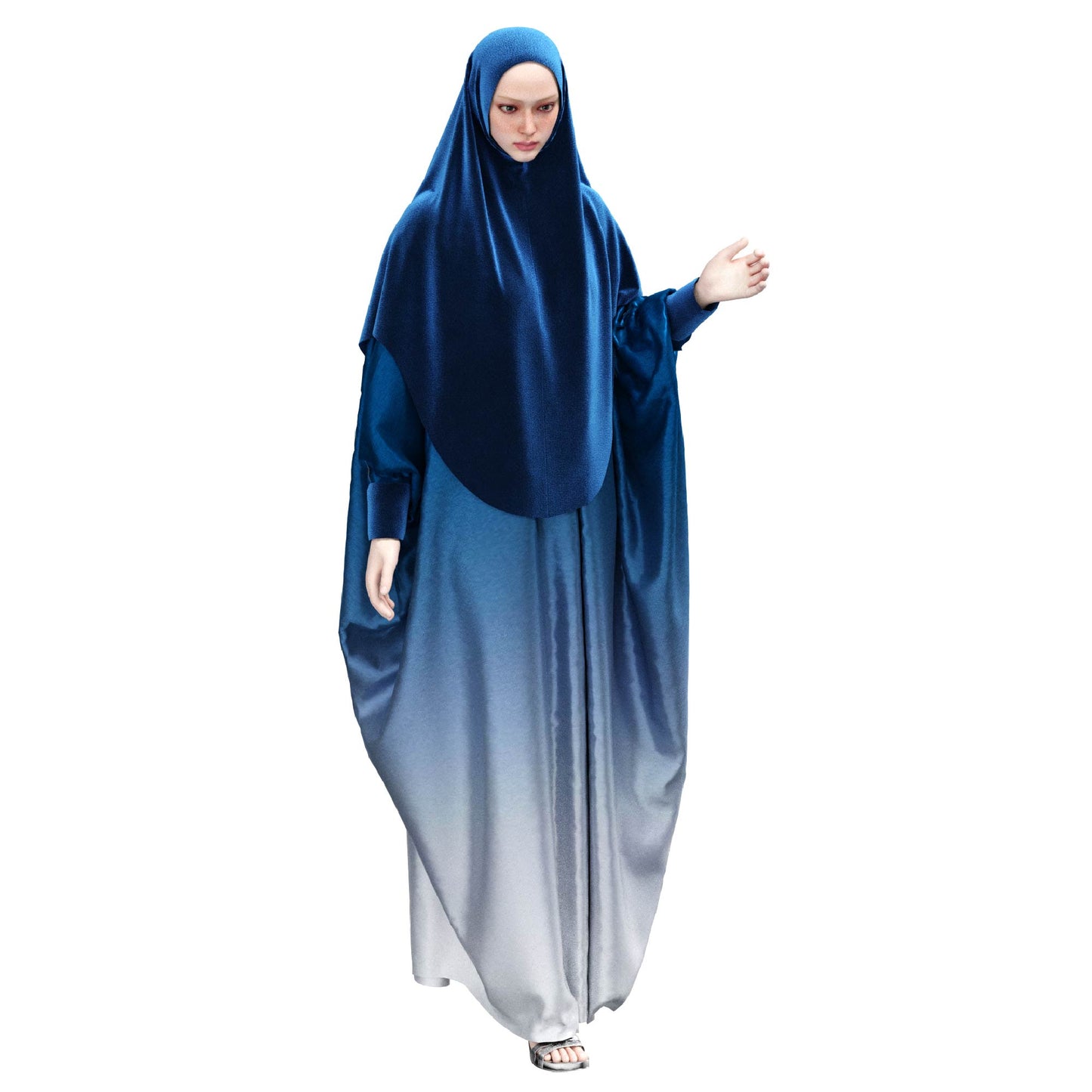 Easy Abaya and Khimar PDF Sewing Pattern