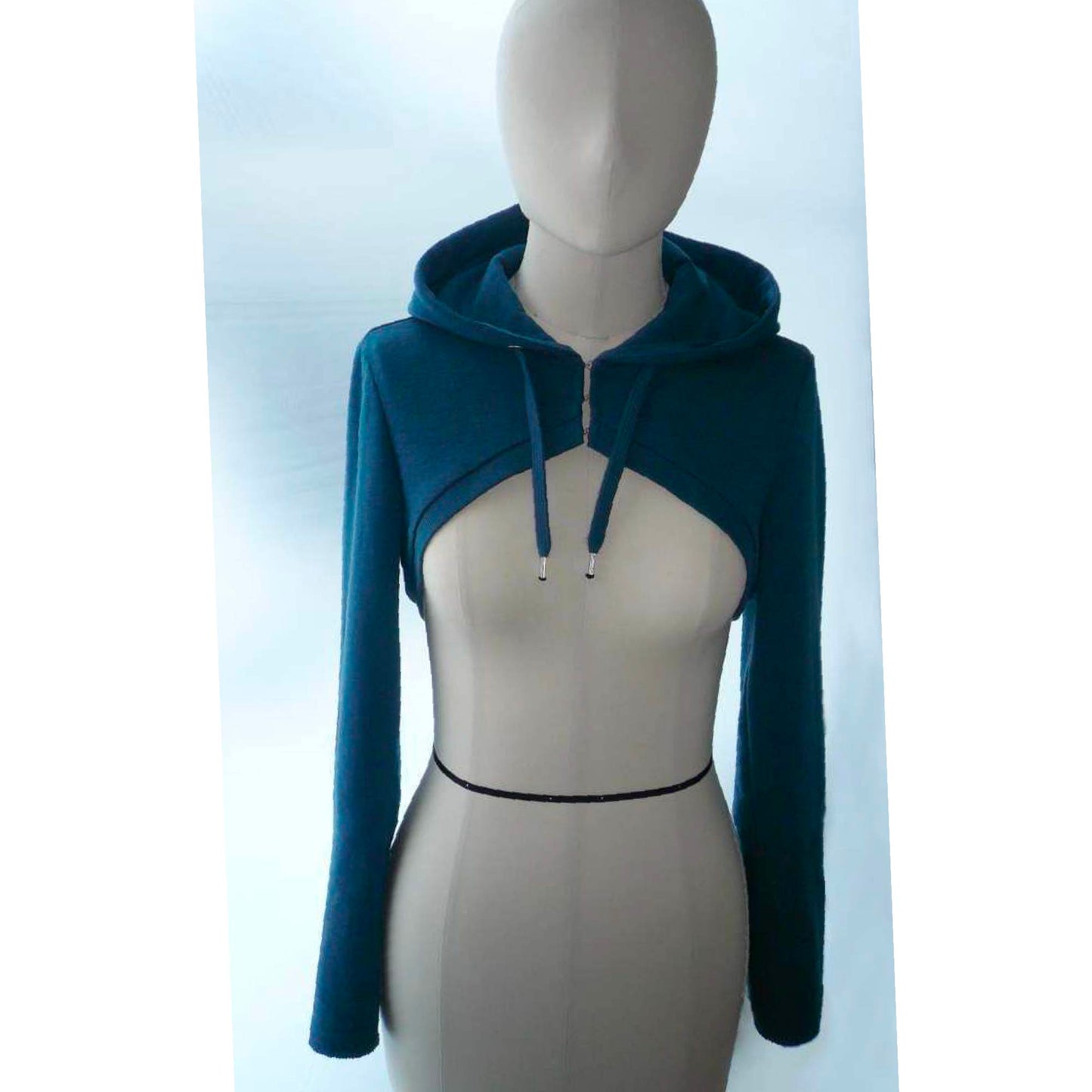 Hoodie Jacket Sewing Pattern With Full Sleeves