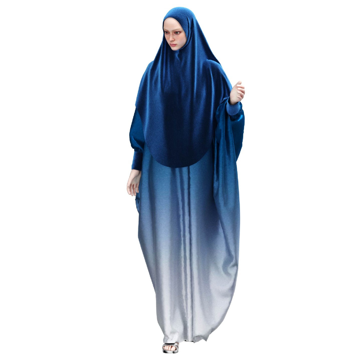 Easy Abaya and Khimar PDF Sewing Pattern