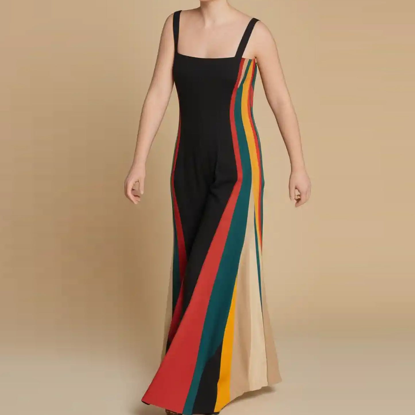 Sleeveless Jumpsuit Sewing Pattern For Women