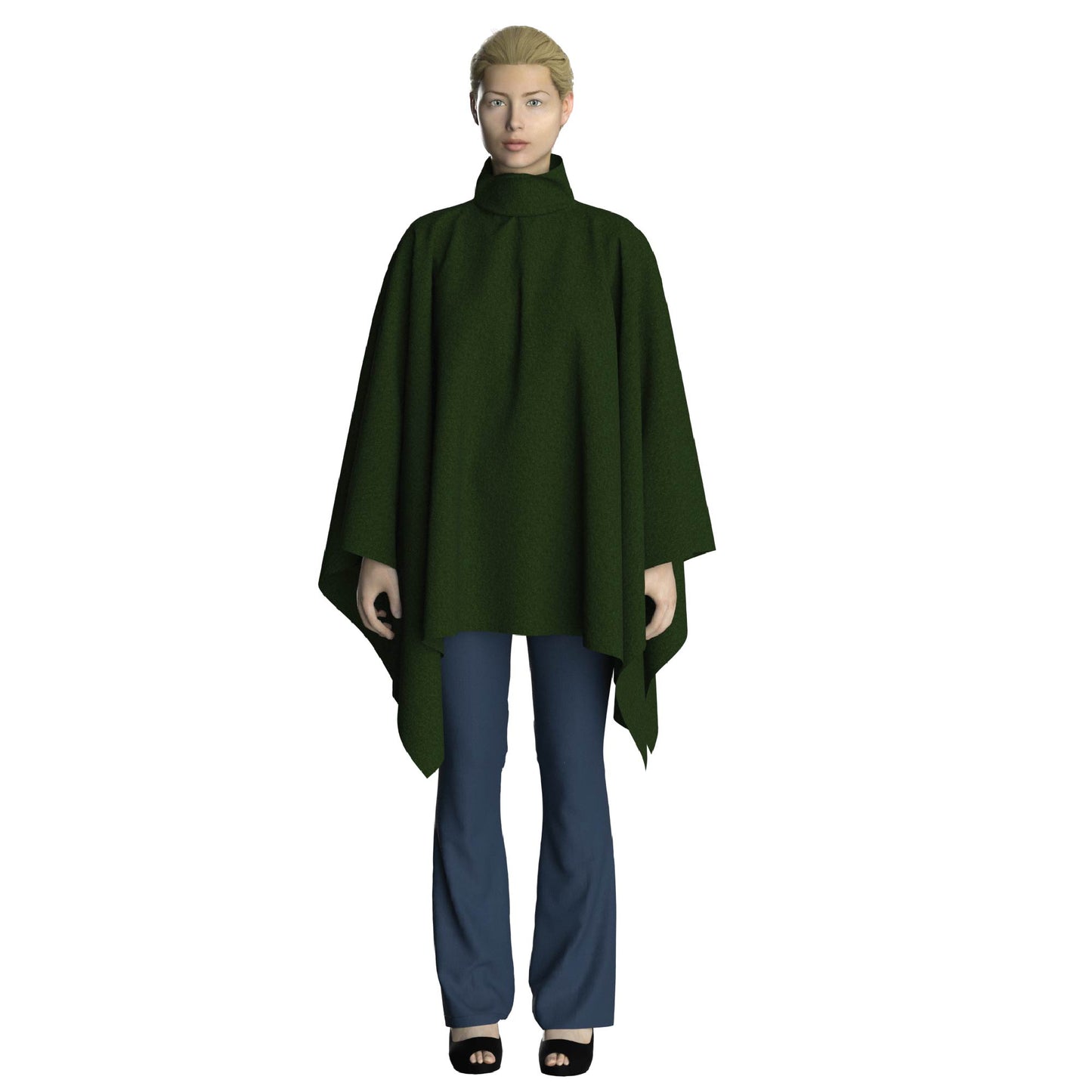 Unisex Poncho Cape Sewing Pattern