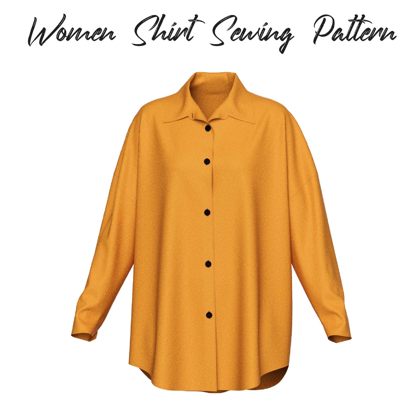 Women Shirt Easy Sewing Pattern