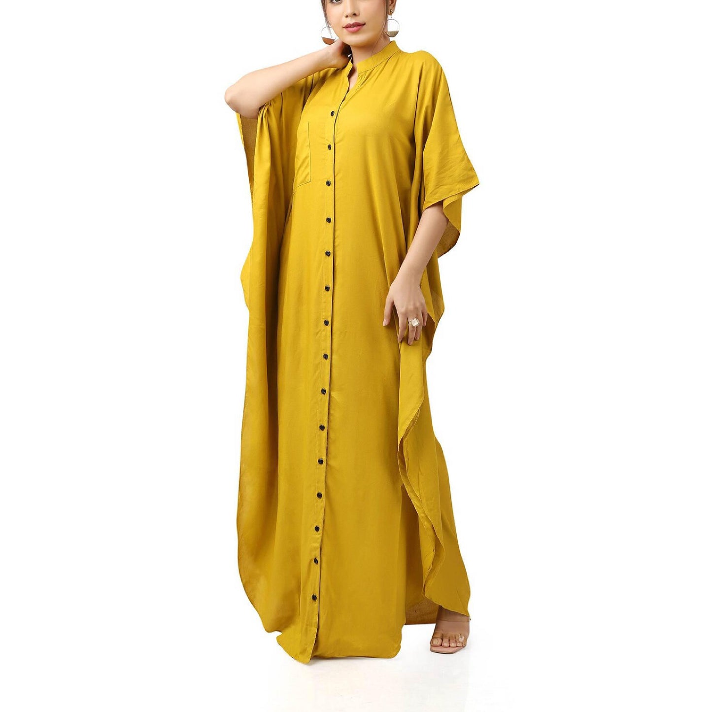 Kaftan Shirt Dress Sewing Pattern
