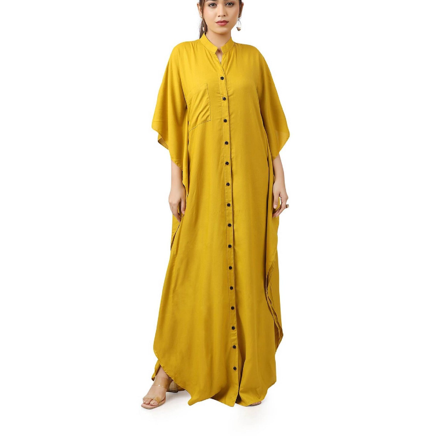 Kaftan Shirt Dress Sewing Pattern