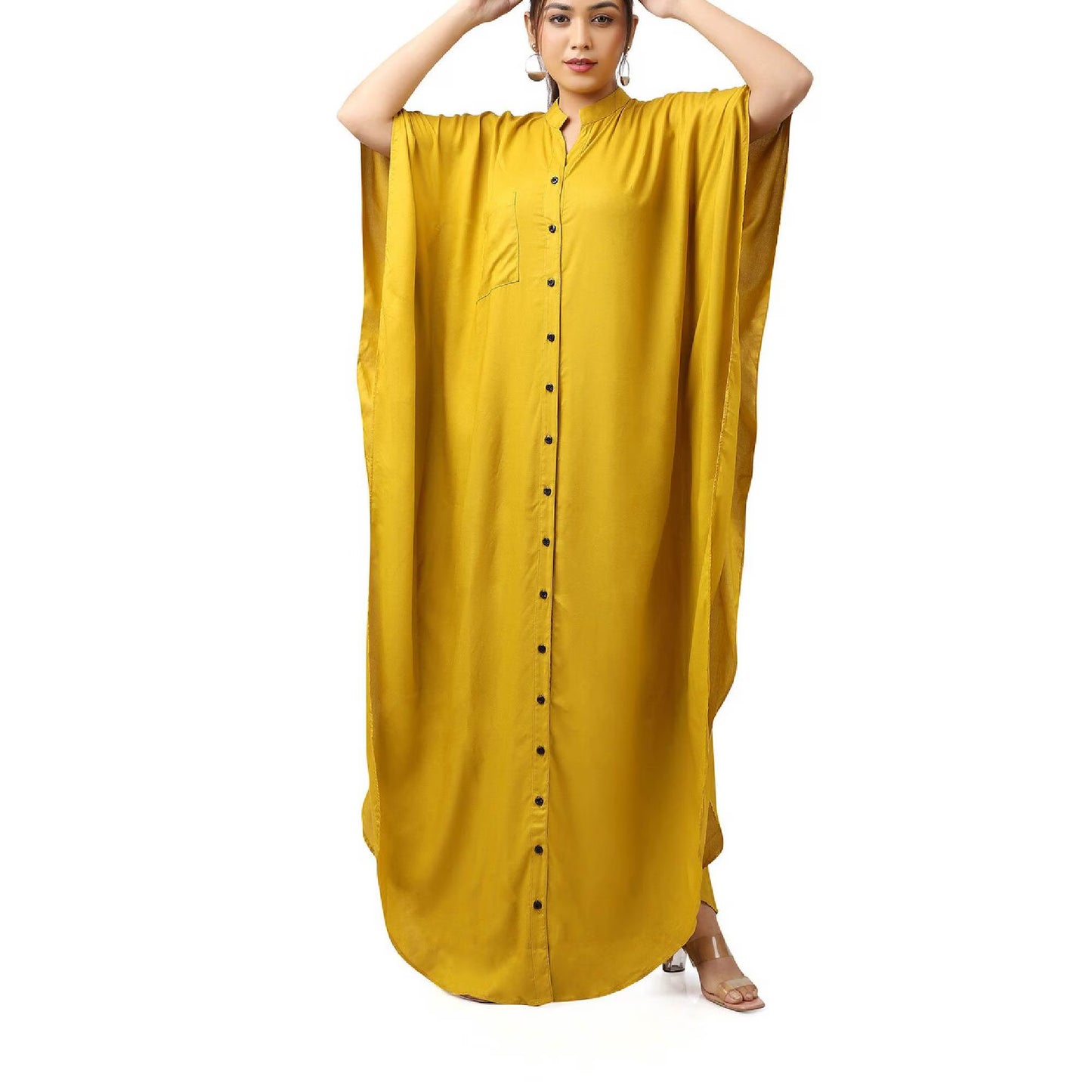 Kaftan Shirt Dress Sewing Pattern