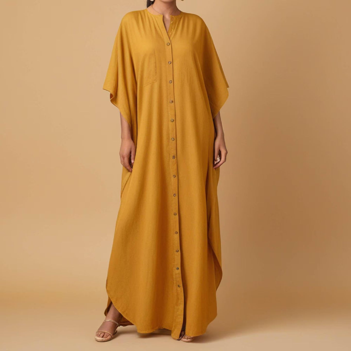 Kaftan Shirt Dress Sewing Pattern