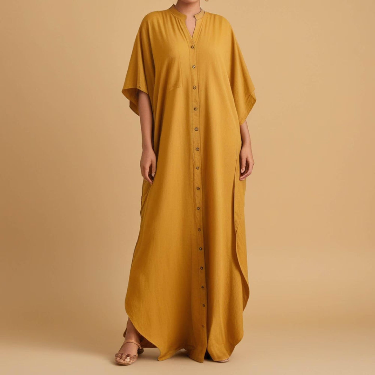 Kaftan Shirt Dress Sewing Pattern